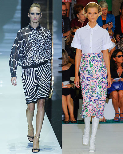 Модные тенденции весны—лета 2012